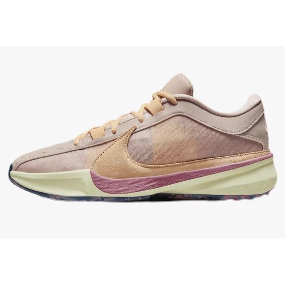 Nike Men's Zoom Freak 5 Men's Size 8 Fossil Stone/Alabaster/Desert Berry - Picture 1 of 5